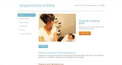 Desktop Screenshot of acupunctureinparis.com
